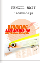 Bearking 115mm 16g Dive 0.6-1m floating