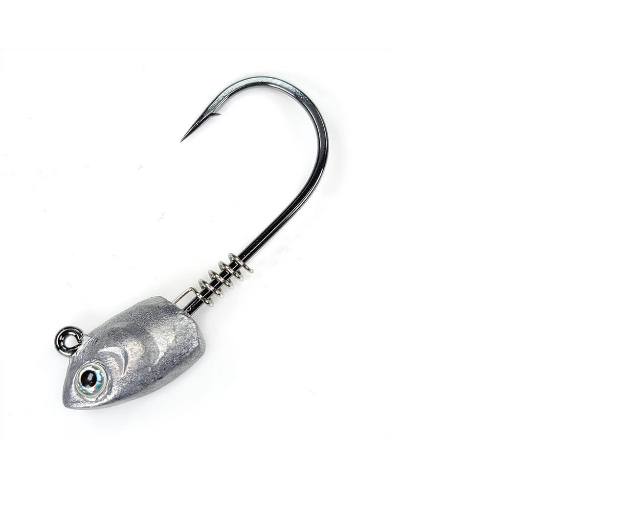 Gamakatsu Swim Bait Head w/spring 4/0-1/8 3ct