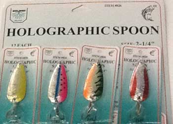 FJ Neil Holographic Spoons Assorted 2/5oz 12/cd
