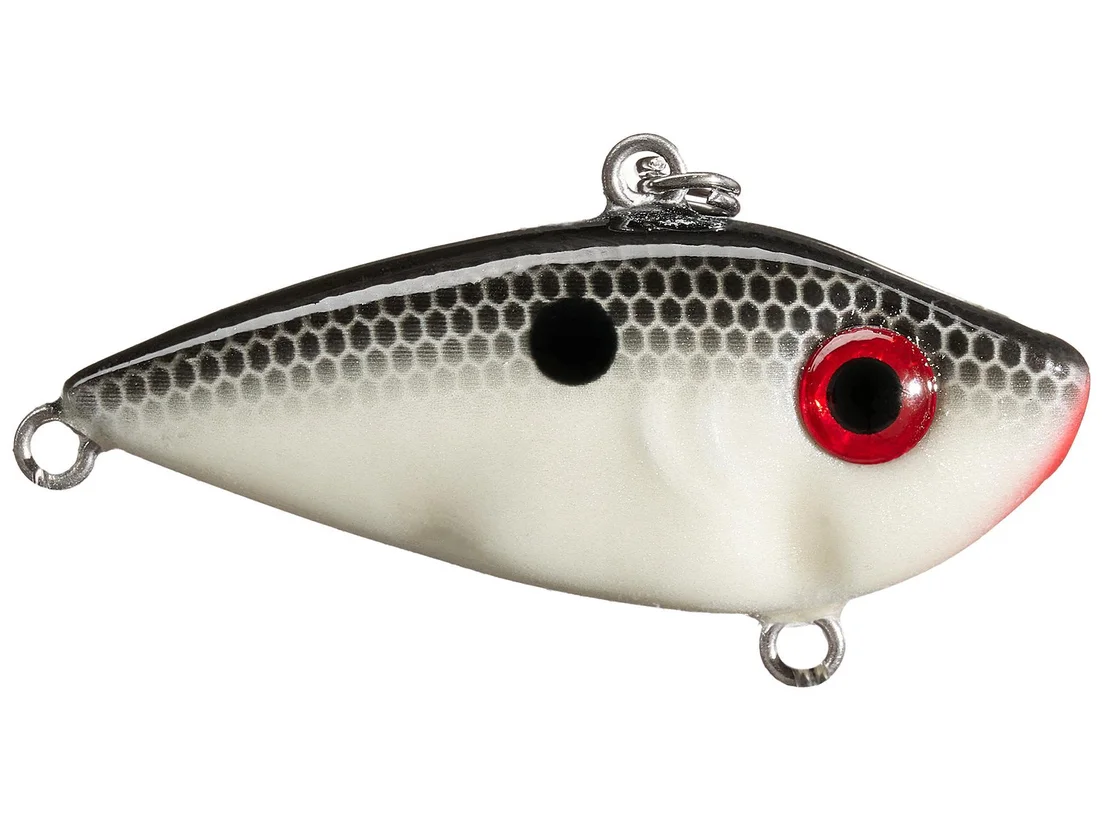 Strike King Red Eye Bitsy Shad 1.75in 3/16oz Gizzard Shad