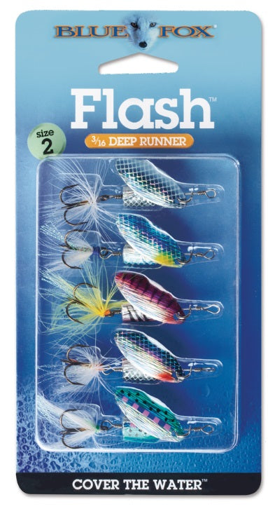 Blue Fox Flash Spinner Kit 3/16 oz