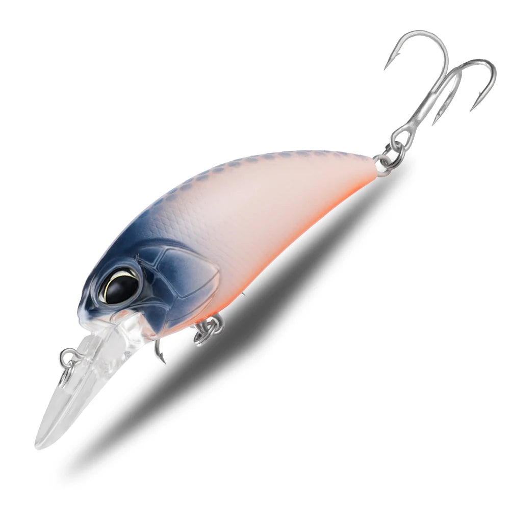 Bearking professional hot fishing tackle Retail 2022 qulity fishing lure 65mm 14g crank dive 2m for pike and bass