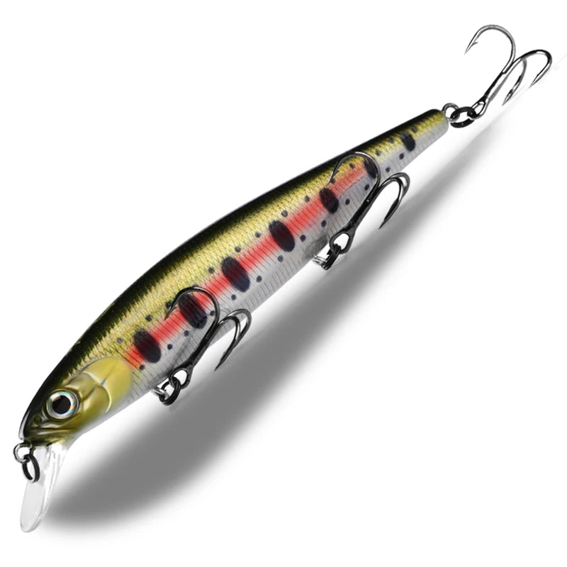 Bearking 115mm 16g Dive 0.6-1m floating Top Fishing Lures Wobblers Artificial Bait Predator Tackle jerkbaits for pike and bass
