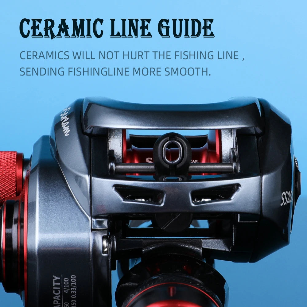 BEARKING Economy I Series 8+1BB Baitcasting Reel 8KG Max Drag 7.3:1 ratio