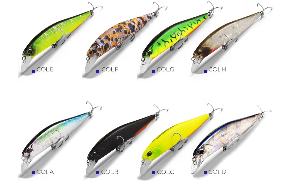 Bearking 10cm 15g hot model fishing lures hard bait 14color for choose minnow quality professional minnow depth0.8-1.5m