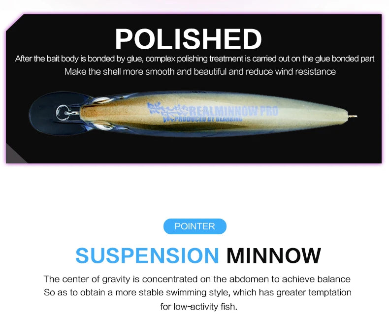 Bearking 10cm 15g hot model fishing lures hard bait 14color for choose minnow quality professional minnow depth0.8-1.5m