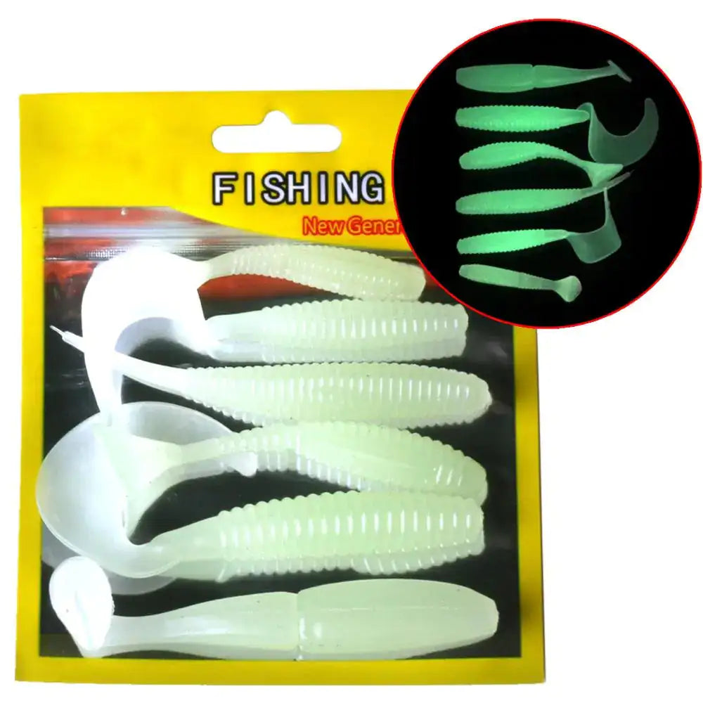 Luminous Soft Lure Grubs