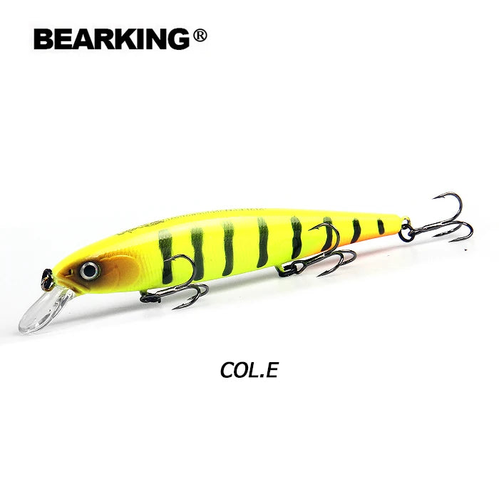 Bearking 11.5cm 16g hot professional quality fishing lure,wobblers minnow crank crank bait excellent painting free shipping