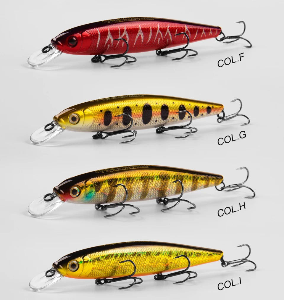 Bearking 13cm 25g Tungsten balls long casting New model fishing lures hard bait dive 1.3 - 2m quality professional minnow