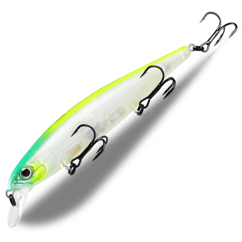 Bearking 115mm 16g Dive 0.6-1m floating Top Fishing Lures Wobblers Artificial Bait Predator Tackle jerkbaits for pike and bass