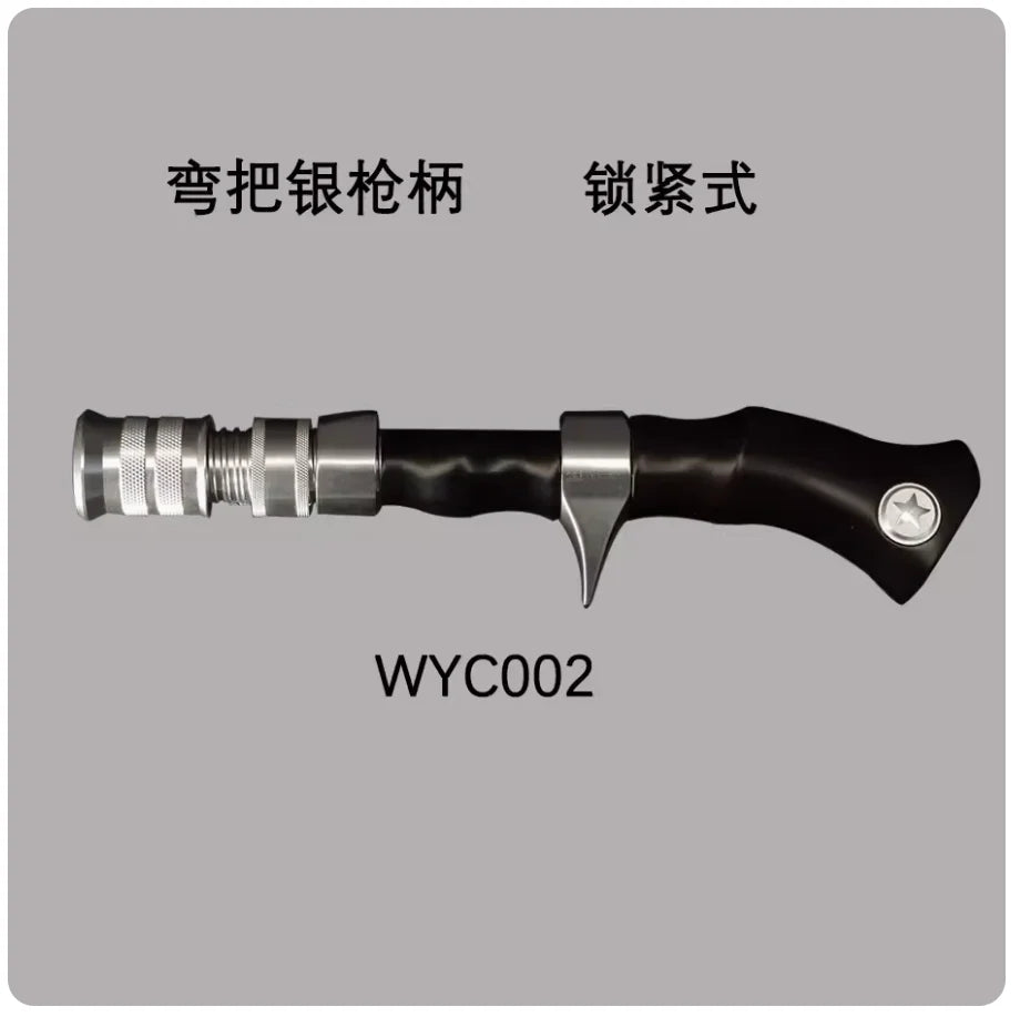 AIOUSHI New CNC finishing trout rod handle hand solid wood high quality lock type sinking
