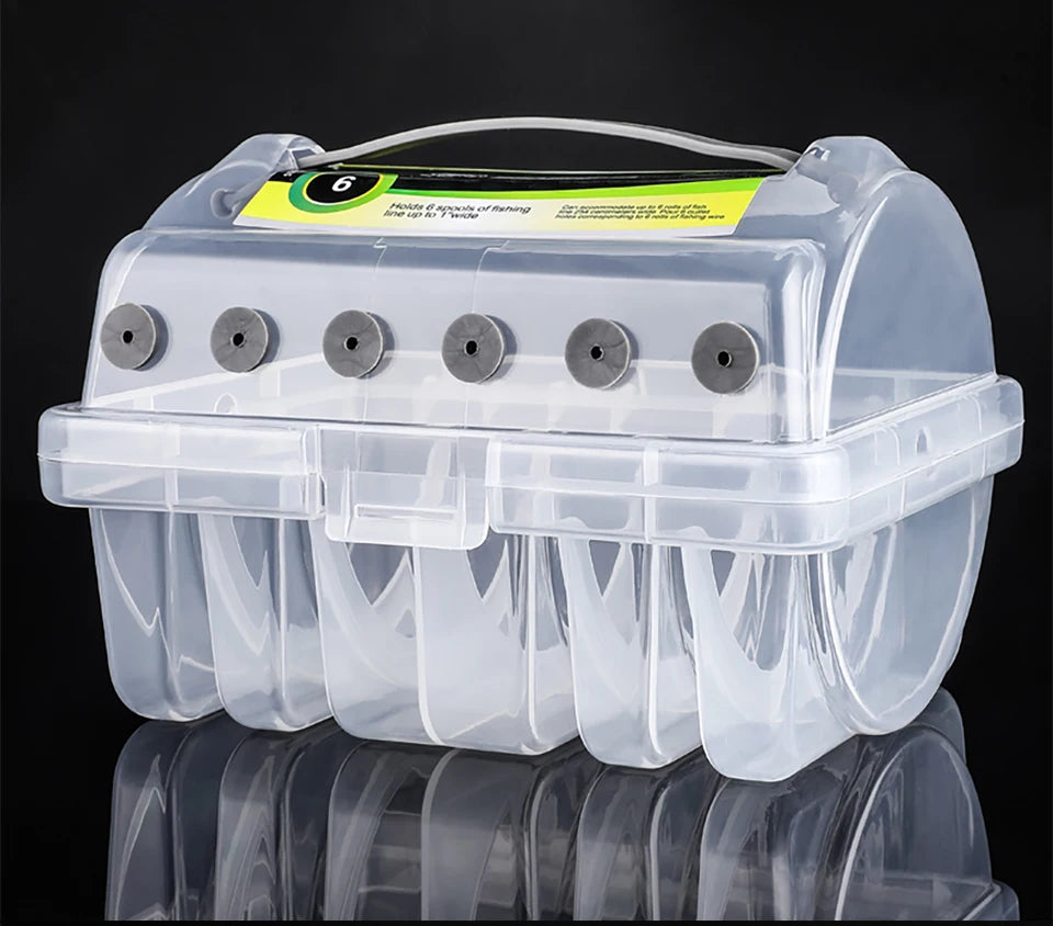 BEARKING 6 Compartment Line Storage Box