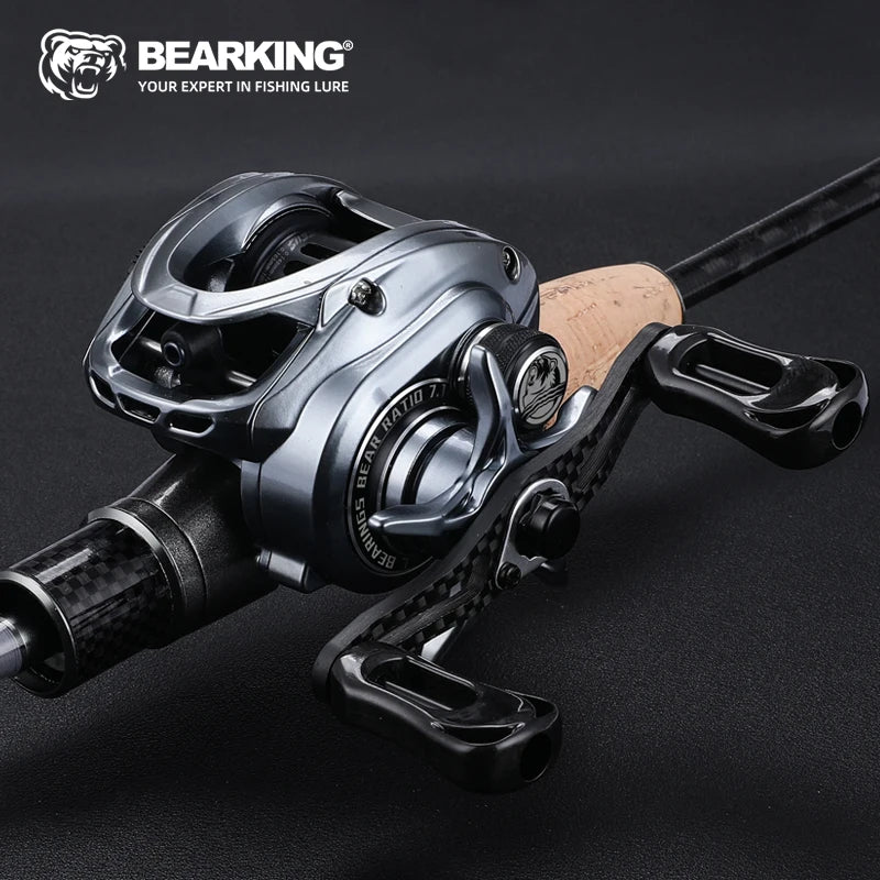 BEARKING Zeus series 9BB 135g - 4Kg Carbon Drag 7.1:1 High Speed Ratio