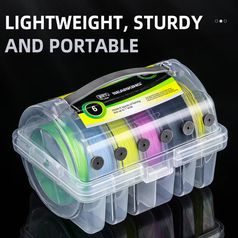 BEARKING 6 Compartment Line Storage Box
