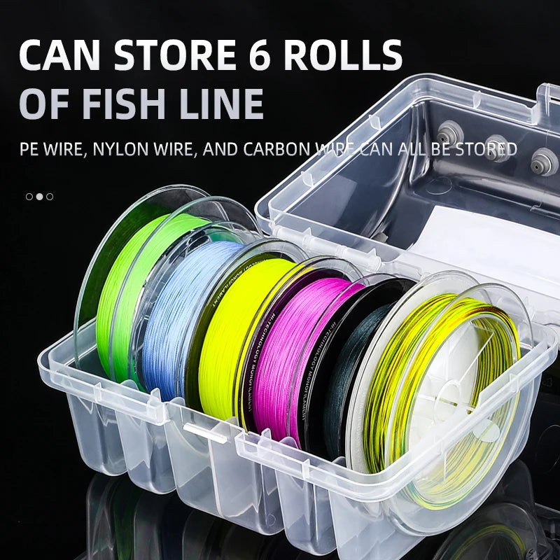 BEARKING 6 Compartment Line Storage Box