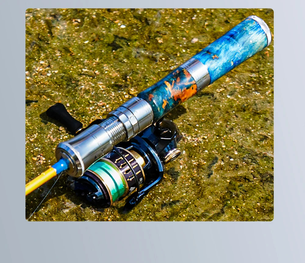 Histar Butterfly Customized Version Strength Crossline Carbon Cloth Lightweight Cork Handle BFS Spinning Baitcasting Fishing Rod