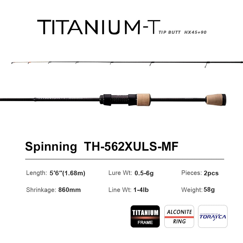 PURELURE TITANIUM-T XUL BFS Rod