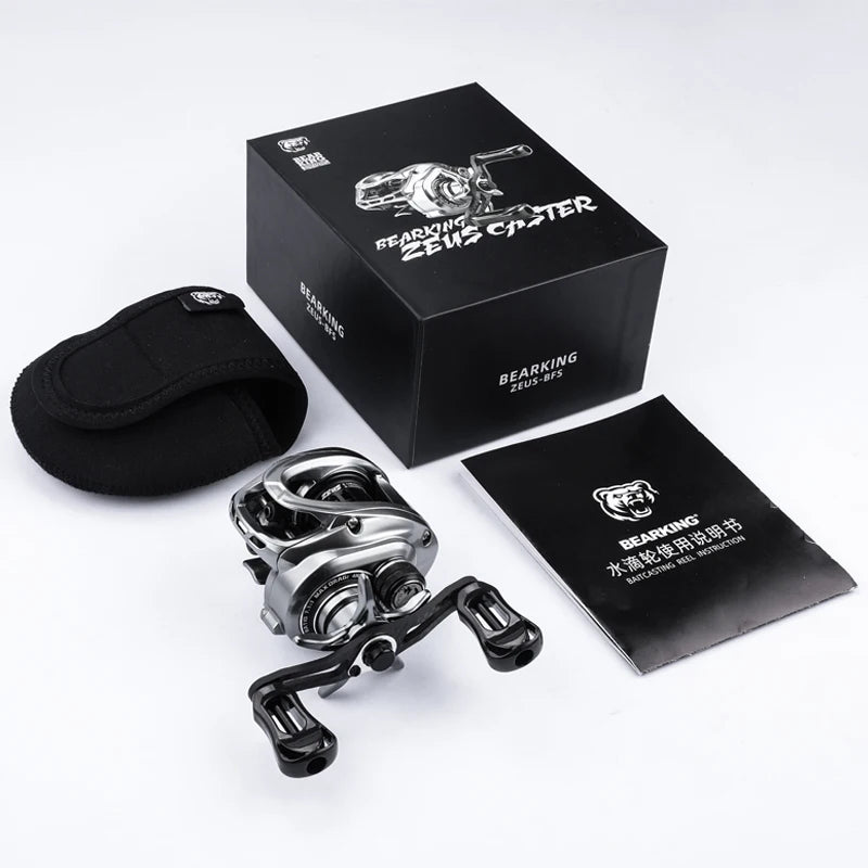 BEARKING Zeus series 9BB 135g - 4Kg Carbon Drag 7.1:1 High Speed Ratio