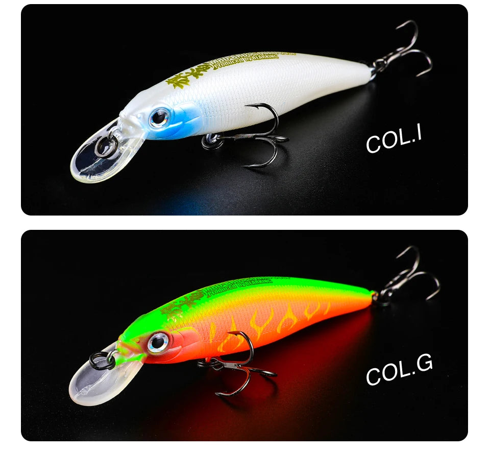 BEARKING PRO 80mm 9.9g slim minnow