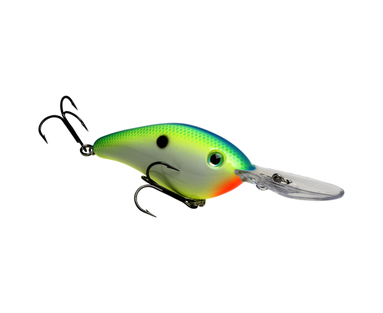 Strike King Series 6XD Hard Knock - 1oz Citrus Shad