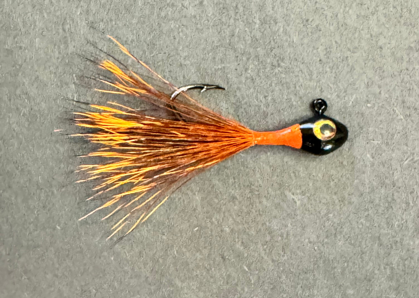 1/16oz Black Orange Elk Hair