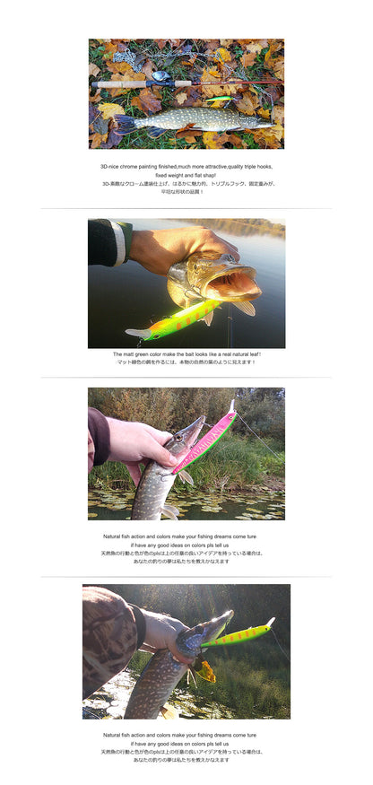 Bearking 128mm 23g New hot model professional quality fishing lures hard bait dive 1.5m quality wobblers minnow
