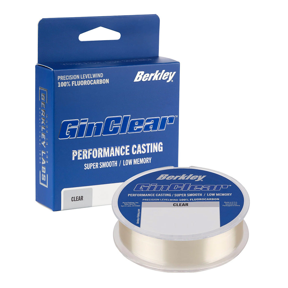 Berkley GINCLEAR Clear Fluorocarbon Line - 20lb - 200yd BGCFS20-15 [1637450]