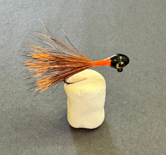 1/16oz Black Orange Elk Hair