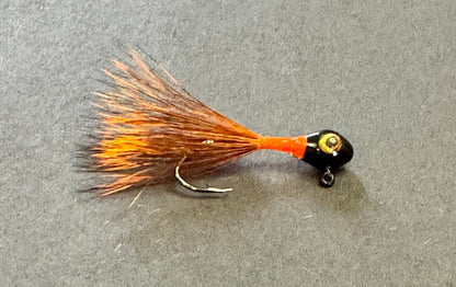 1/16oz Black Orange Elk Hair