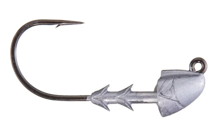 Buckeye The Shocker Swimbait Head 1/4 oz Unpainted 3pk.