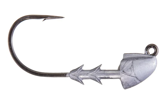 Buckeye The Shocker Swimbait Head 1/4 oz Unpainted 3pk.