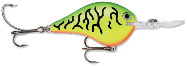 Rapala DT Series 10' 3/5oz 2.25in Firetiger