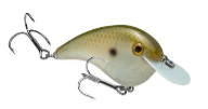 Strike King Chick Magnet Jr 1/4oz  2-4ft Green Gizzard Shad