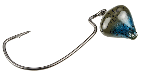 Strike King Mark Davis Jointed Structure Head 3/4oz 2ct Blue Craw