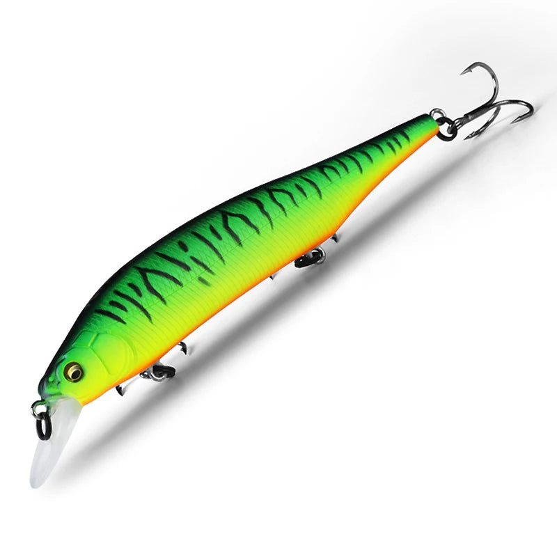 BEARKING 115mm 15g SP Tungsten weight system Top fishing lures minnow crank wobbler quality fishing tackle hooks for fishing