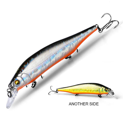 BEARKING 115mm 15g SP Tungsten weight system Top fishing lures minnow crank wobbler quality fishing tackle hooks for fishing