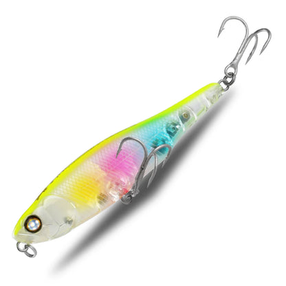BEARKING 87mm 100mm Topwater Pencil Surface Fishing Lure Walk The Dog Artificial Saltwater Hard Bait Bass Plastic Walker