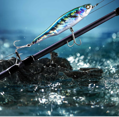 BEARKING BLACK POWDER 10cm 8.7cm hot model fishing lures hard bait 30color pencil quality professional bait walk dog action
