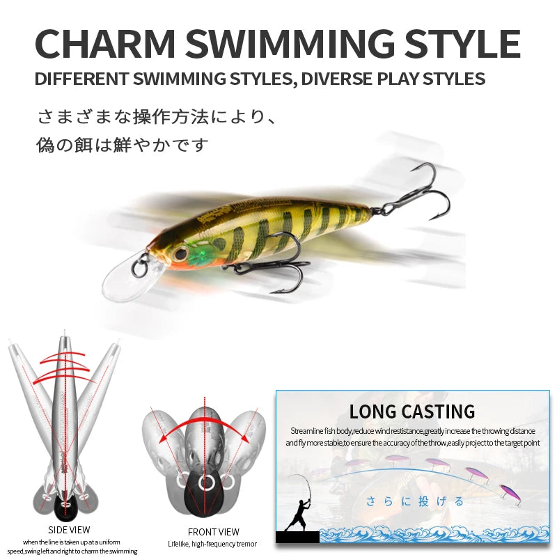 BEARKING Squad Minnow 95mm/65mm