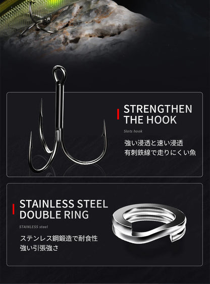 BEARKING 85mm 8g  hot model fishing lures hard bait 14color for choose minnow quality professional minnow depth1.3-1.8m