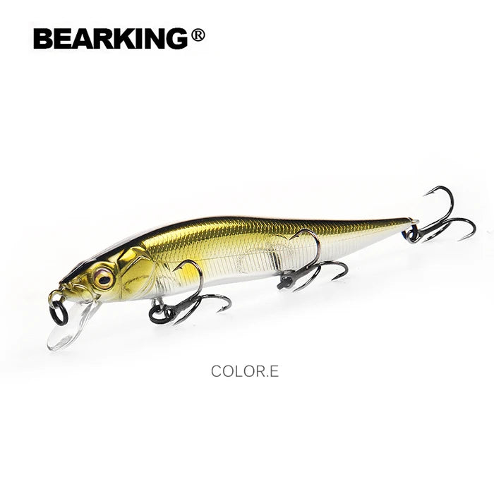 BEARKING 9.8cm 10g SP dive 2.1m professional Minnow Wobbler fishing lures quality jerkbaits Artificial Bait Predator tackles