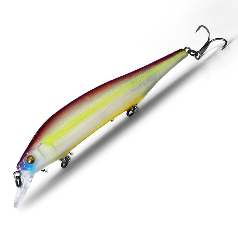 BEARKING 115mm 15g SP Tungsten weight system Top fishing lures minnow crank wobbler quality fishing tackle hooks for fishing