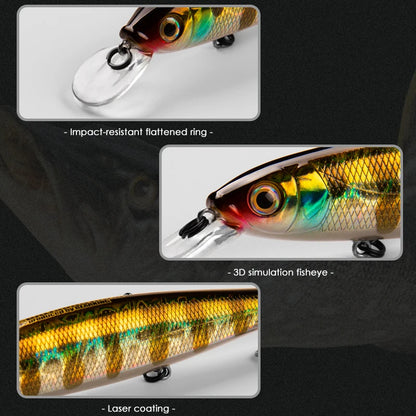 Bearking 13cm 25g Tungsten balls long casting New model fishing lures hard bait dive 1.3 - 2m quality professional minnow