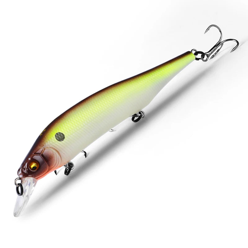 BEARKING 115mm 15g SP Tungsten weight system Top fishing lures minnow crank wobbler quality fishing tackle hooks for fishing
