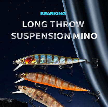BEARKING 9.8cm 10g SP dive 2.1m professional Minnow Wobbler fishing lures quality jerkbaits Artificial Bait Predator tackles