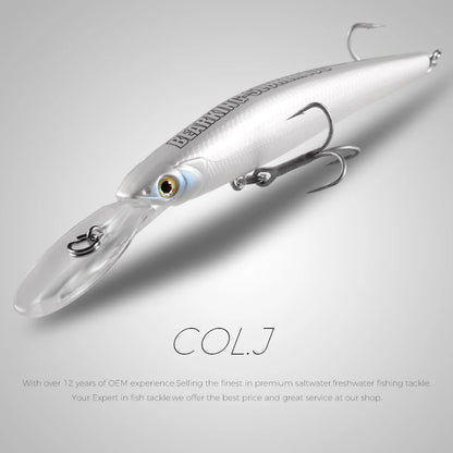 BEARKING Top Hard Baits Fishing Lures 120mm 22g  long  casting minnow Wobblers dive Depth 6-10ft Bass Pike