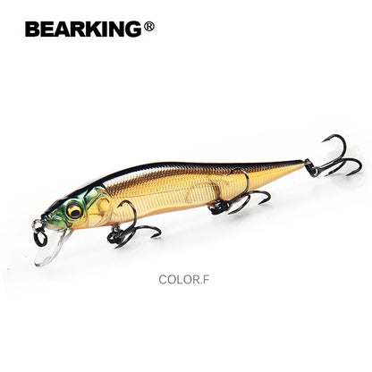 BEARKING 9.8cm 10g SP dive 2.1m professional Minnow Wobbler fishing lures quality jerkbaits Artificial Bait Predator tackles