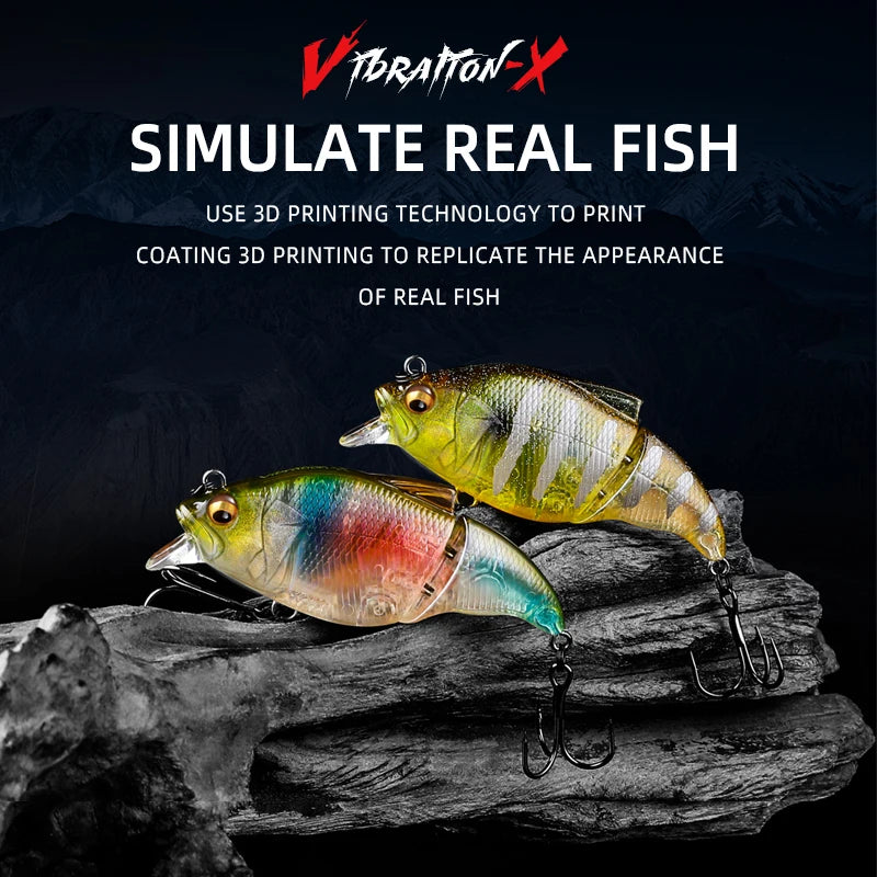 BEARKING 71mm 10g Top professional Wobblers fishing tackle fishing lures vibration bait for ice fishing Artificial accessories