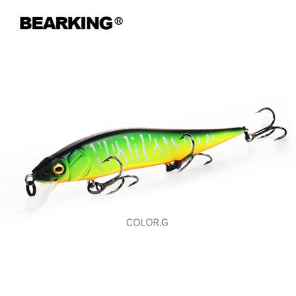 BEARKING 9.8cm 10g SP dive 2.1m professional Minnow Wobbler fishing lures quality jerkbaits Artificial Bait Predator tackles