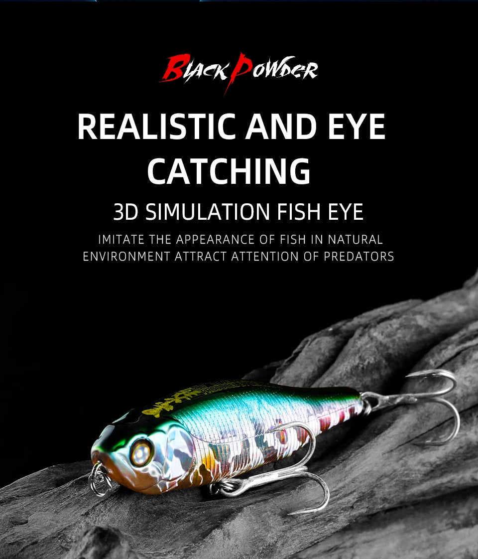 BEARKING BLACK POWDER 10cm 8.7cm hot model fishing lures hard bait 30color pencil quality professional bait walk dog action